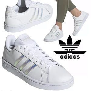 Adidas Grand Court WNMS  FW3734 White Shoes SZ 8M